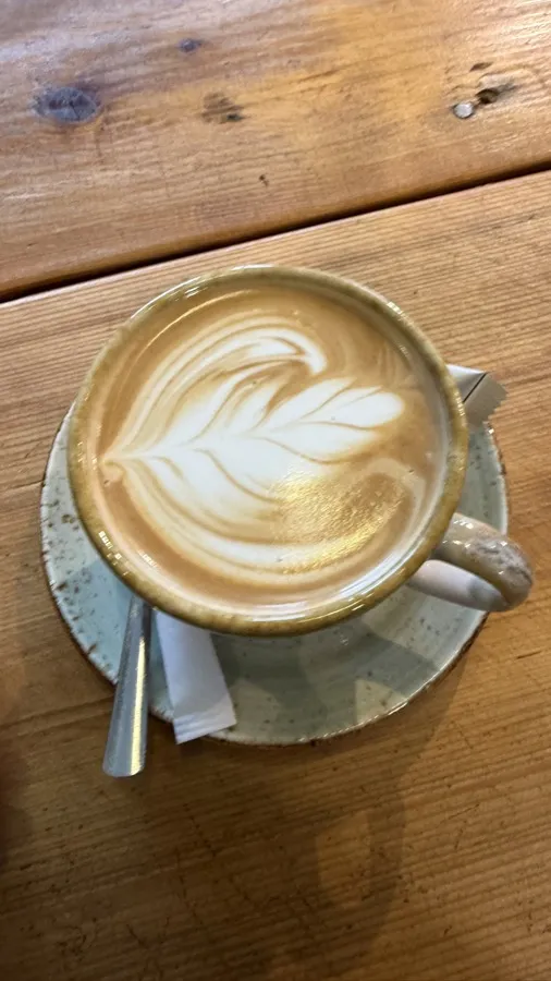Cappuccino mit Latte Art